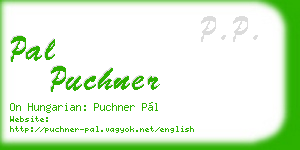pal puchner business card